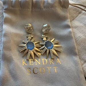 Kendra Scott Gold Statement Earrings
